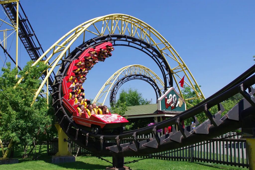 Corkscrew à Silverwood — © Silverwood