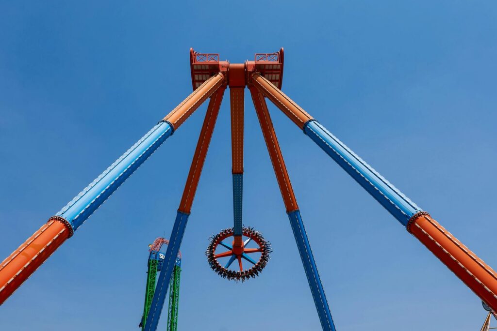 Crazanity à Six Flags México — © Six Flags México