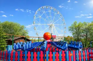 Kraken et la grande roue à Skazka — © Skazka