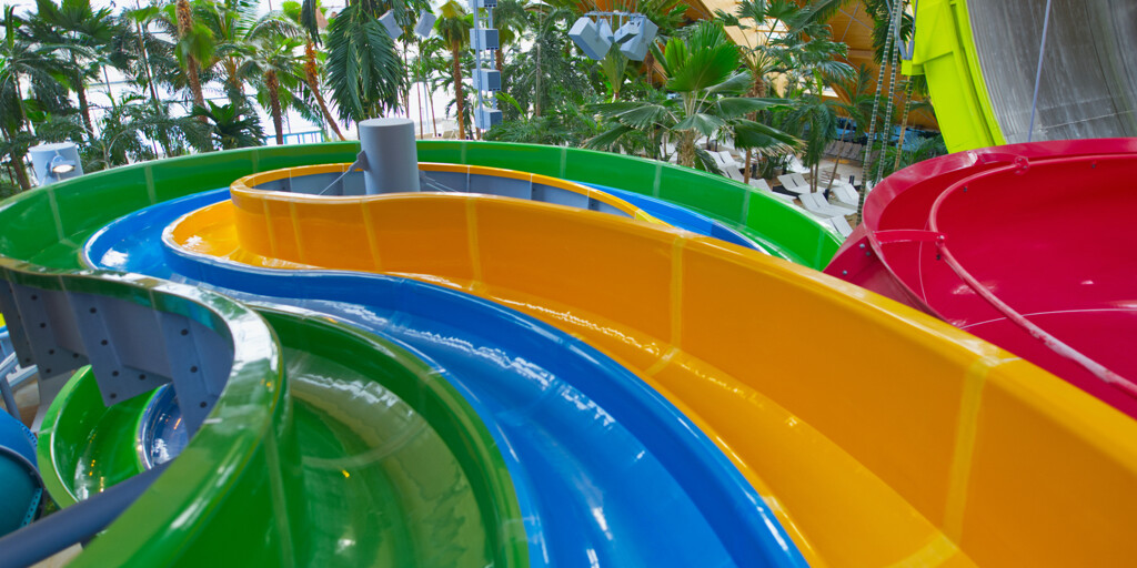 Toboggan The Racer à Therme București — © Therme București