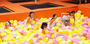 Zone de trampolines