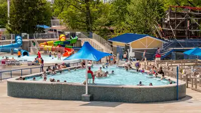 Giant Heated Relaxing Pool