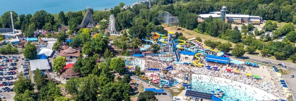 Vue aérienne à Waldameer — © Waldameer