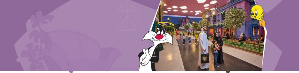 Cartoon Junction à Warner Bros. World Abu Dhabi — © Warner Bros. World Abu Dhabi