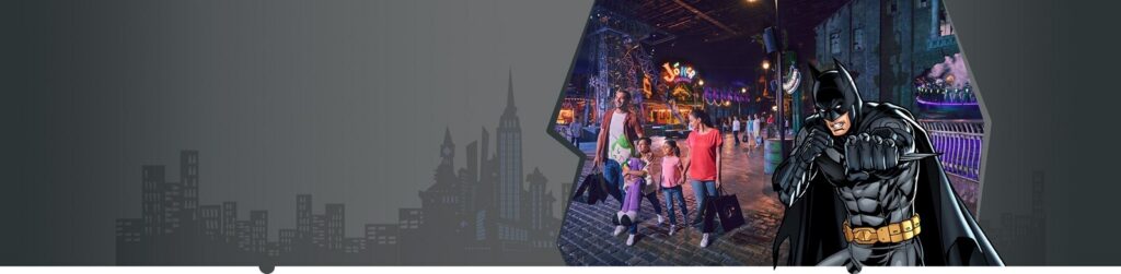 Gotham City à Warner Bros. World Abu Dhabi — © Warner Bros. World Abu Dhabi