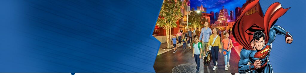 Metropolis à Warner Bros. World Abu Dhabi — © Warner Bros. World Abu Dhabi