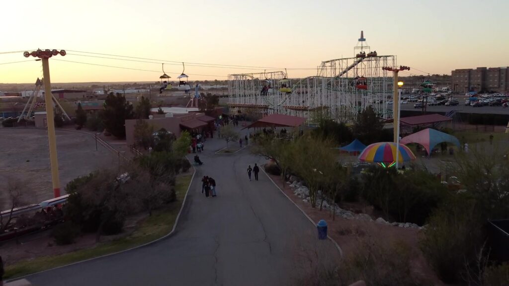 Panorama du parc à Western Playland — © Western Playland