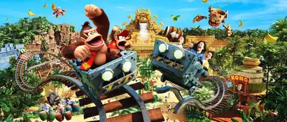 Une nouveau coaster Donkey Kong Country en 2024