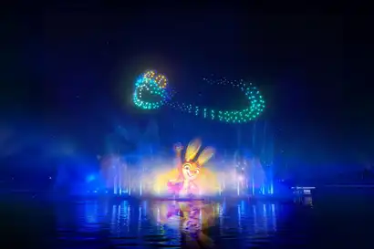 Disney Cascade of Lights