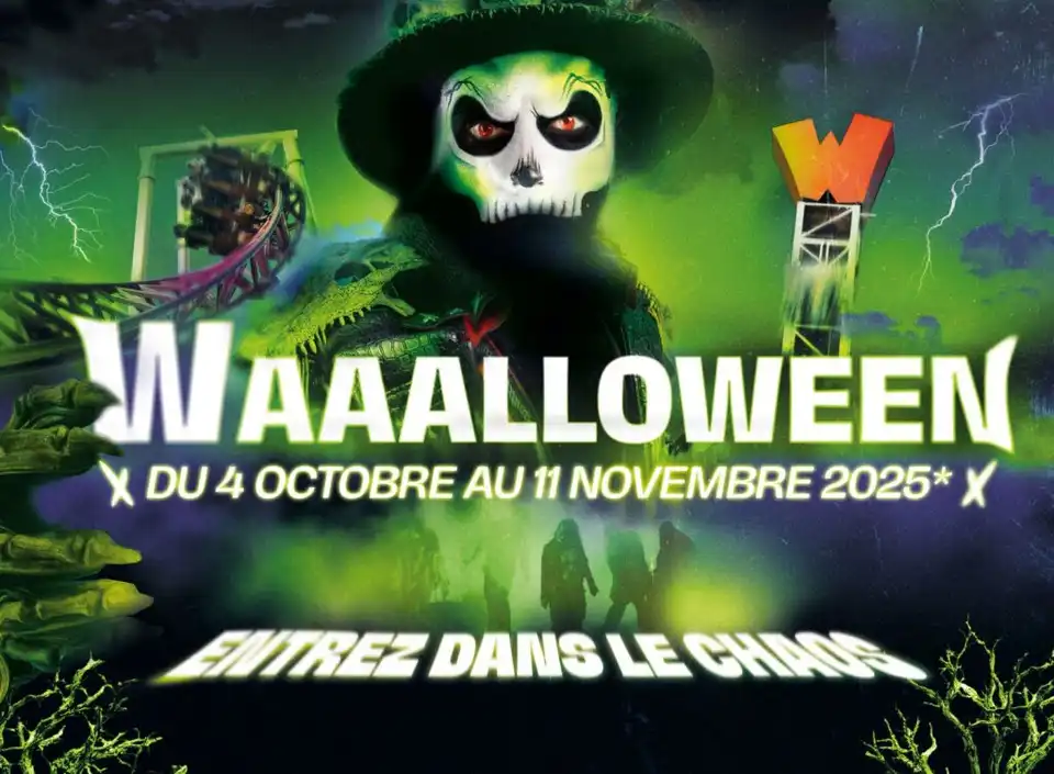 WAAAlloween 2026 à Walibi Rhône-Alpes