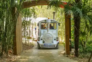 Le Petit Train du végétal à Terra Botanica – © Terra Botanica