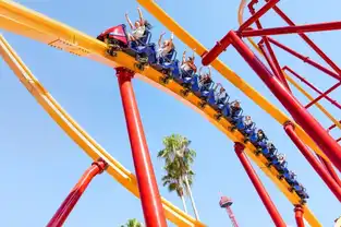 Wonder Woman: Flight of Courage à Six Flags Magic Mountain — © Six Flags Magic Mountain