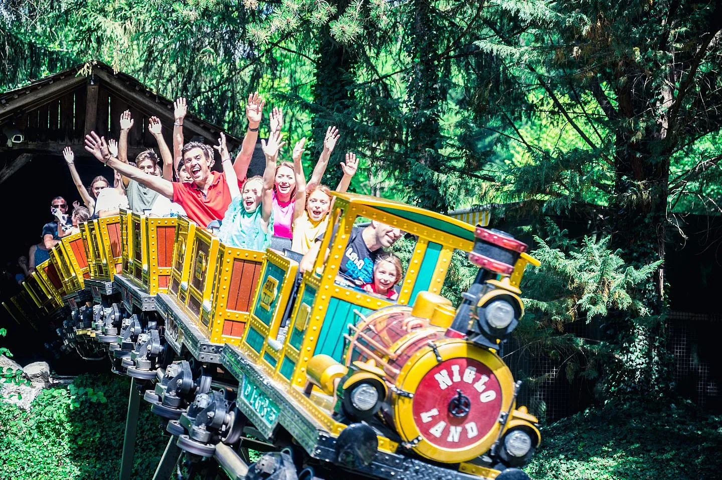 Goldmine Train à Nigloland – © Nigloland