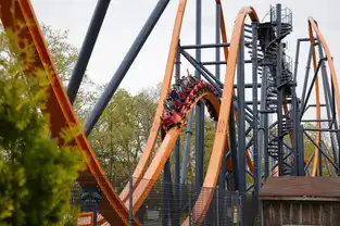 Jersey Devil Coaster à Six Flags Great Adventure — © Six Flags Great Adventure
