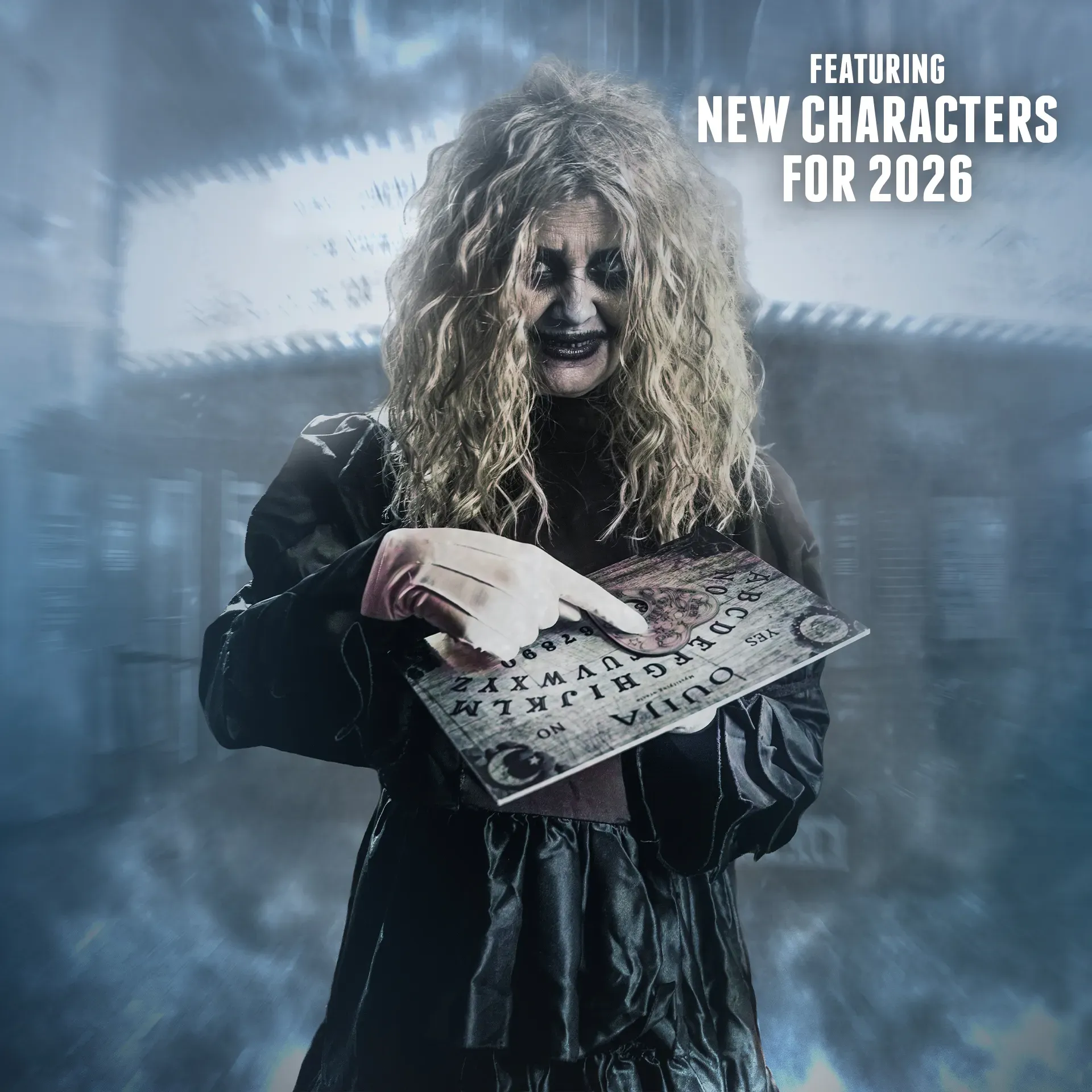 Purgatory Town, scare zone des Fright Nights à Thorpe Park – © Thorpe Park
