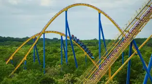 Le coaster Nitro à Six Flags Great Adventure — © Six Flags Great Adventure