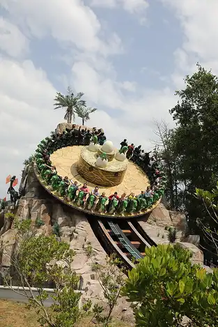 Dino Disk’O au Parc Saint Paul — © Parc Saint Paul