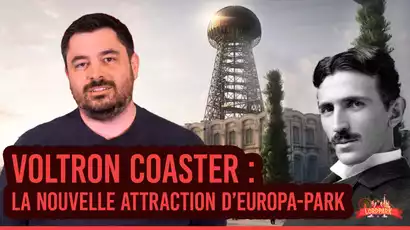 Le Voltron Coaster : La nouvelle attraction d'europa park