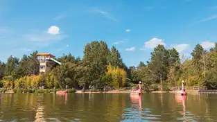 Les Pédalos à Bagatelle — © Parc Bagatelle