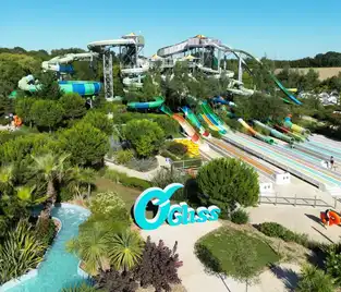 Vue aérienne du parc à O'Gliss Park – © O'Gliss Park