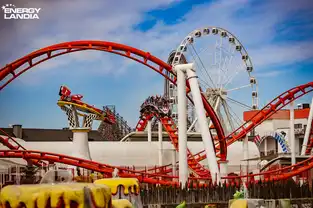 Le coaster lancé Formuła sur le thème de la course automobile à Energylandia