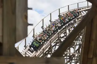 Montagnes russes en bois Anaconda à Walygator Grand Est – © Walygator Grand Est