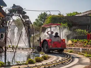 Les Tractocabines de Cléamolette à Terra Botanica – © Terra Botanica