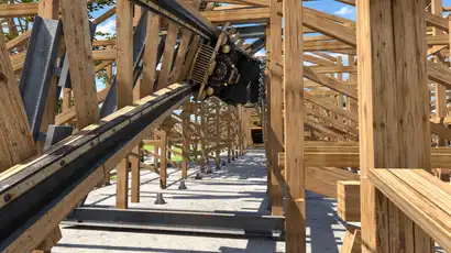 Durango : MagicLand annonce pour 2027 le seul coaster en bois d'Europe avec une inversion, 15 millions d'euros près de Rome