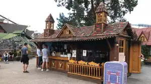 Stand de saumon flambé