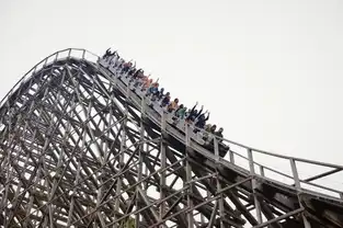 Le coaster El Toro à Six Flags Great Adventure — © Six Flags Great Adventure
