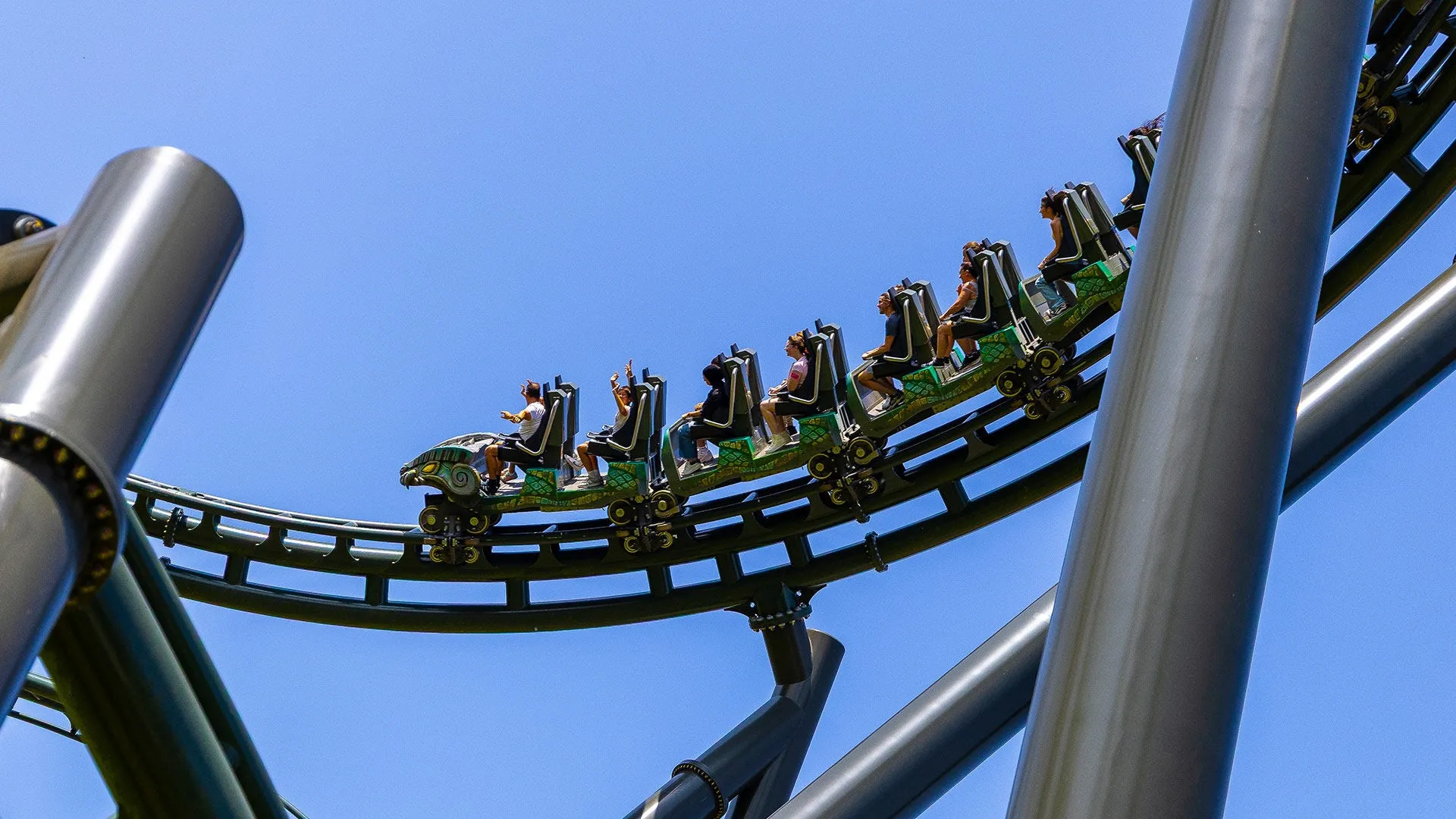 Le parcours de Kondaa à Walibi Belgium – © Walibi Belgium