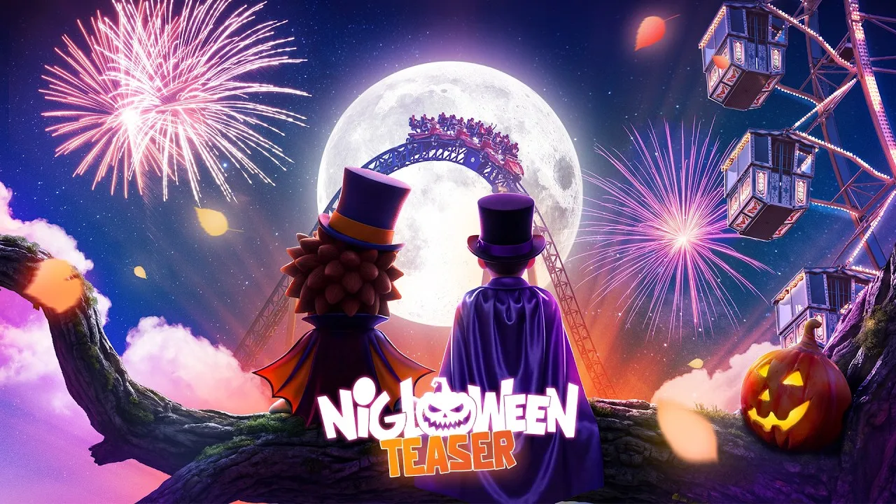 Teaser officiel de Nigloween 2026 publié par Nigloland – © Nigloland