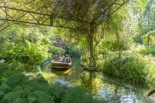 L'Odyssée botanique en barque à Terra Botanica – © Terra Botanica
