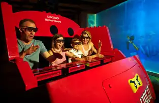 LEGO NINJAGO The Ride à LEGOLAND Windsor Resort — © LEGOLAND Windsor Resort
