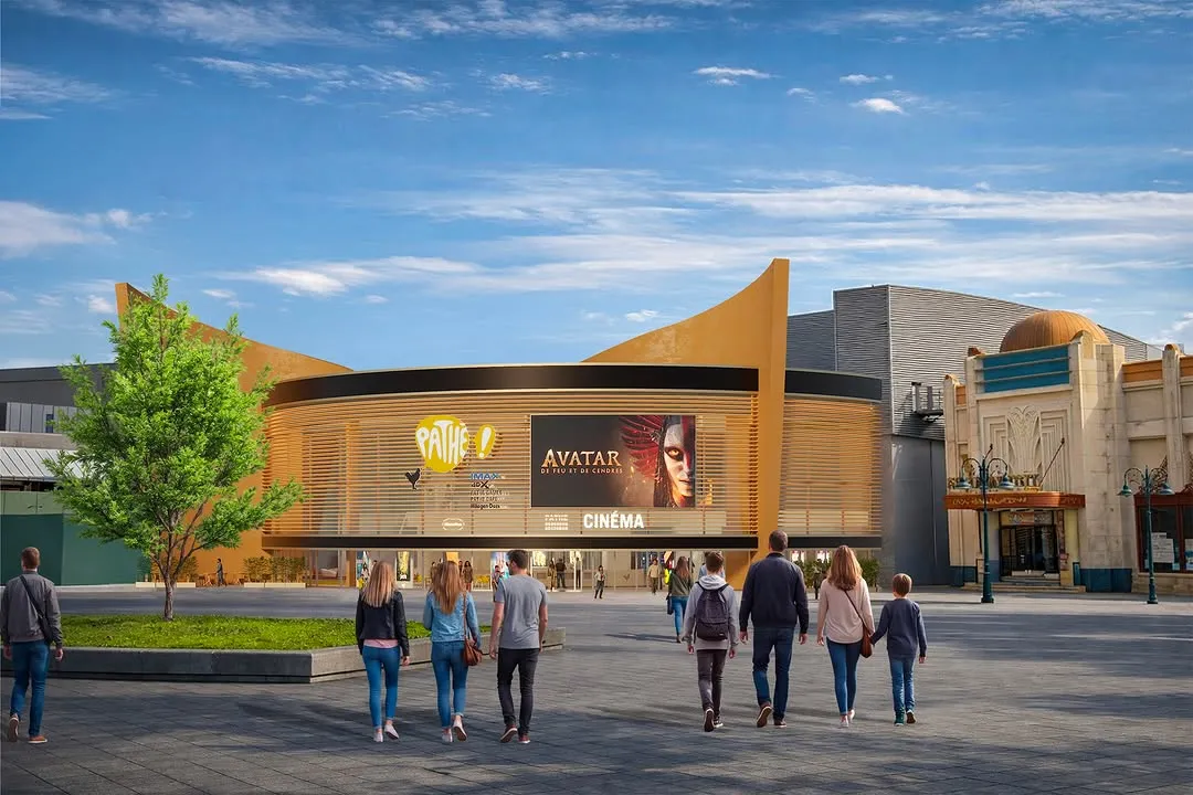 Visuel du futur cinéma Pathé Disney Village – © Disneyland Paris / Pathé