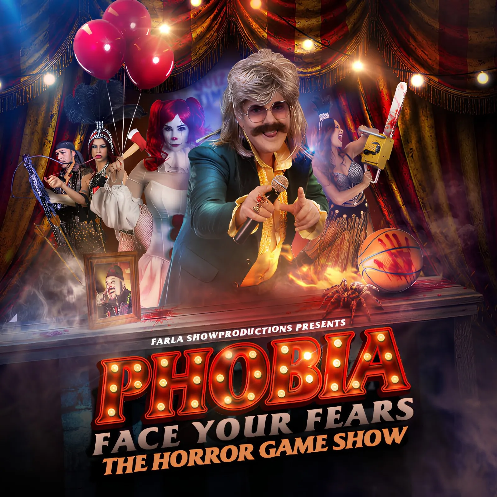 PHOBIA, la Live Horror Game Show de Movie Park Germany – © Movie Park Germany / Farla Showproductions