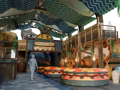 Parc Astérix : la zone Égypte finalise son extension en 2026 avec La Descente du Nil et L’Envol d’Ibis