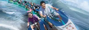 Wave Breaker: The Rescue Coaster à SeaWorld San Antonio — © SeaWorld San Antonio