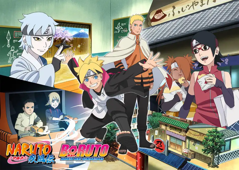 NARUTO × BORUTO Fuji Hidden Leaf Village