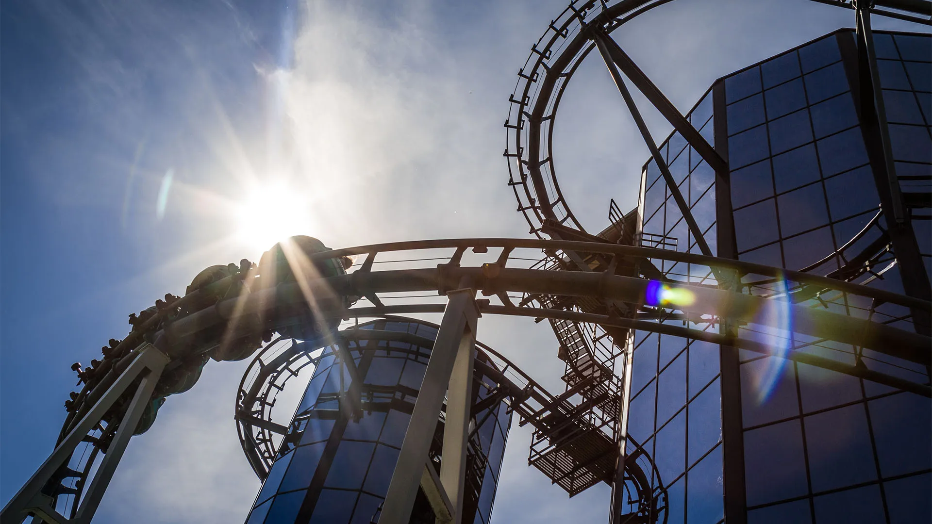 Les tours miroir d'Euro-Mir à Europa-Park – © Europa-Park
