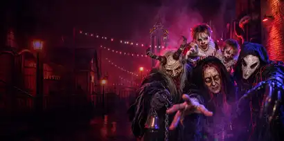 Halloween 2026 à Parque Warner Madrid : The Hunt Club, Slasher Royale et des Scary Nights jusqu'à 5h du matin
