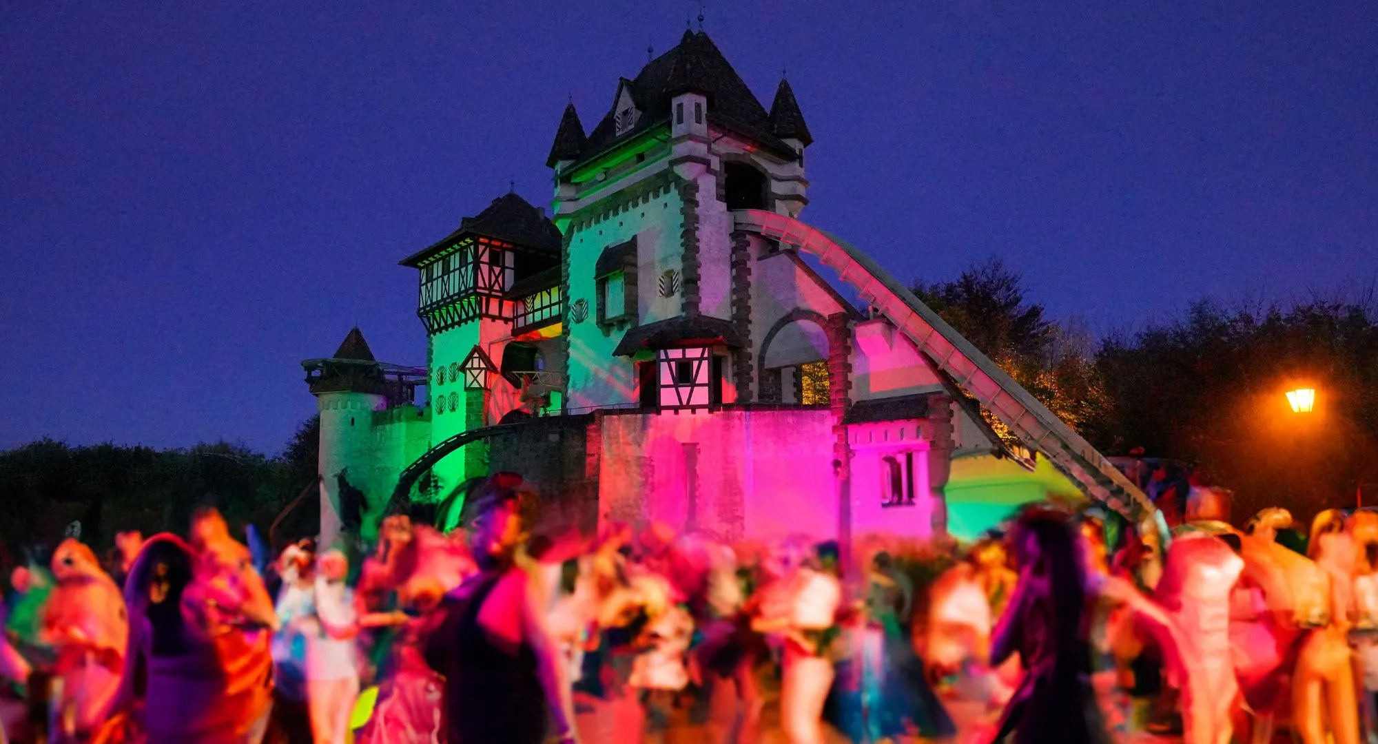 Gaudiwiese de la Lichtergaudi 2026 à Tripsdrill – © Erlebnispark Tripsdrill