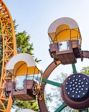 Grande roue Vankkuripyörä à Linnanmäki — © Linnanmäki