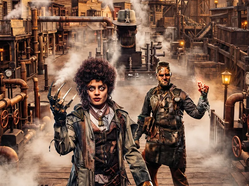 Deadbolt Creek, nouvelle zone Halloween de Bobbejaanland – © Bobbejaanland