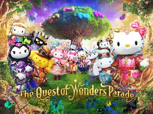 The Quest of Wonders Parade à Sanrio Puroland — © Sanrio Puroland