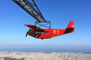L'Avió au-dessus de Barcelone à Tibidabo — © Tibidabo