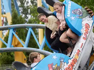 Hankatten, la wild mouse tournoyante à BonBon-Land — © BonBon-Land