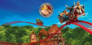 retours sur l'attraction Cétautomatix au Parc Astérix