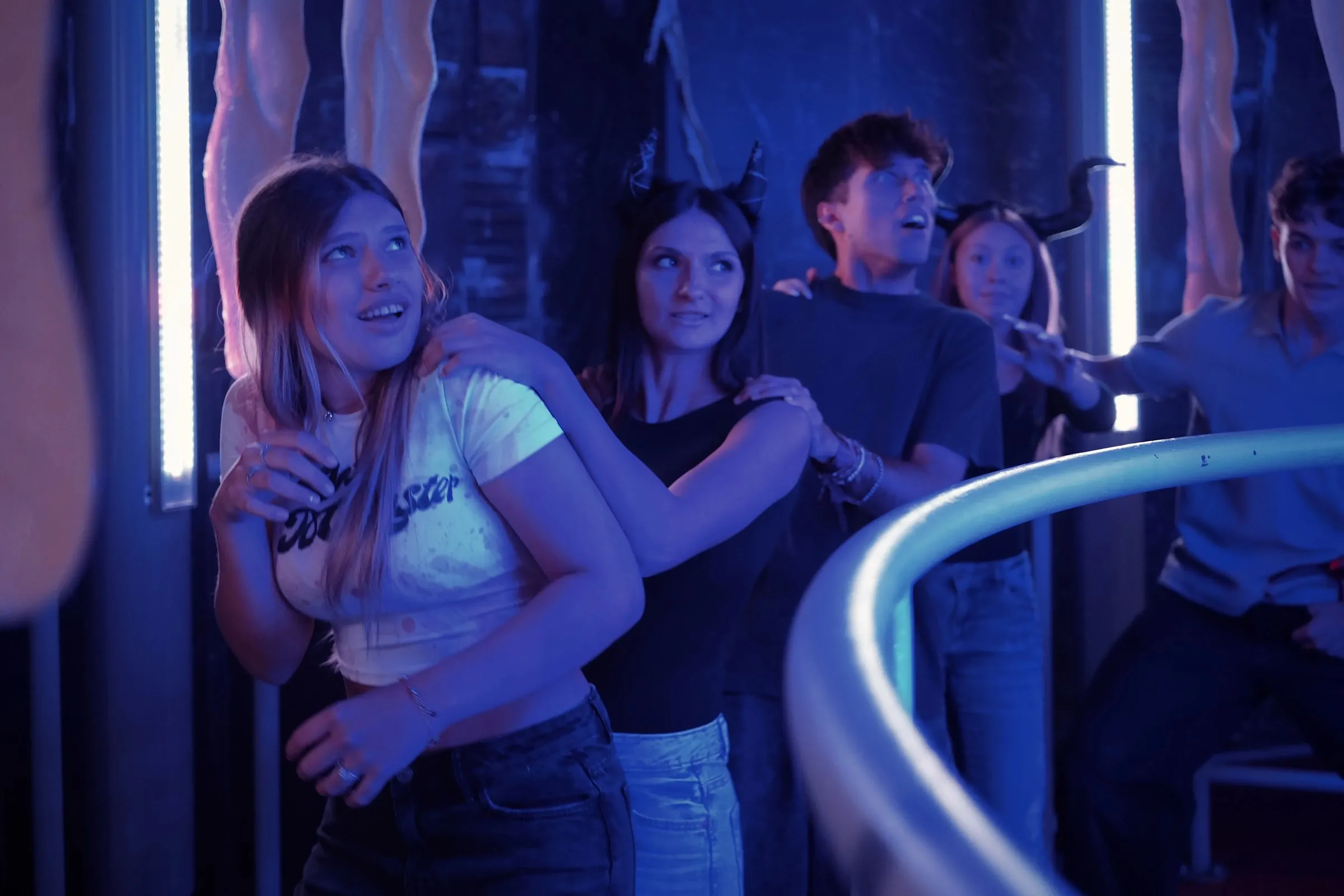 Visiteurs dans le labyrinthe PREDA à Gardaland – © Gardaland