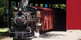 Whiskey River Railway à Little Amerricka — © Little Amerricka